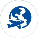 Logo transport de Colis Logo transport autour du monde